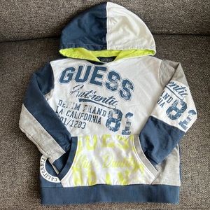 Guess kids, boy hoody, size 6, excellent condition